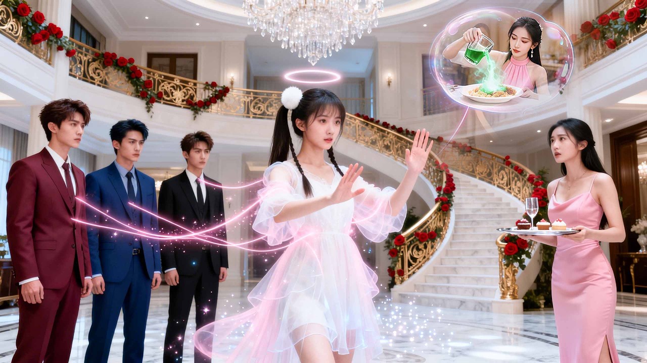 Reborn as unloved heiress, her family hears her thoughts and exposes the schemer