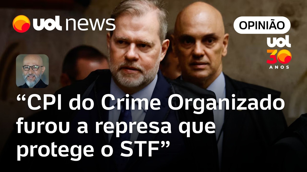 Josias: CPI do Crime Organizado furou a grande represa que protege o STF no Senado
