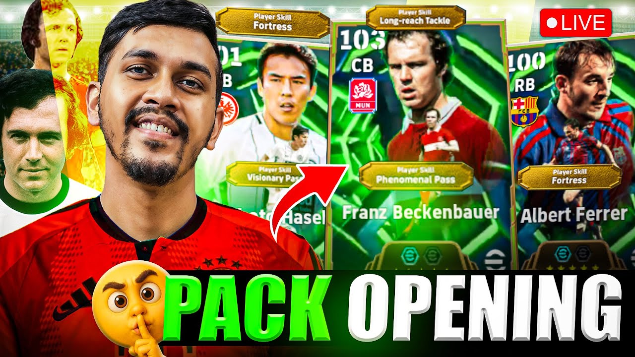 eFootball 26 Mobile EPIC EUROPEAN CLUB GUARDIANS Pack Opening | LIVE