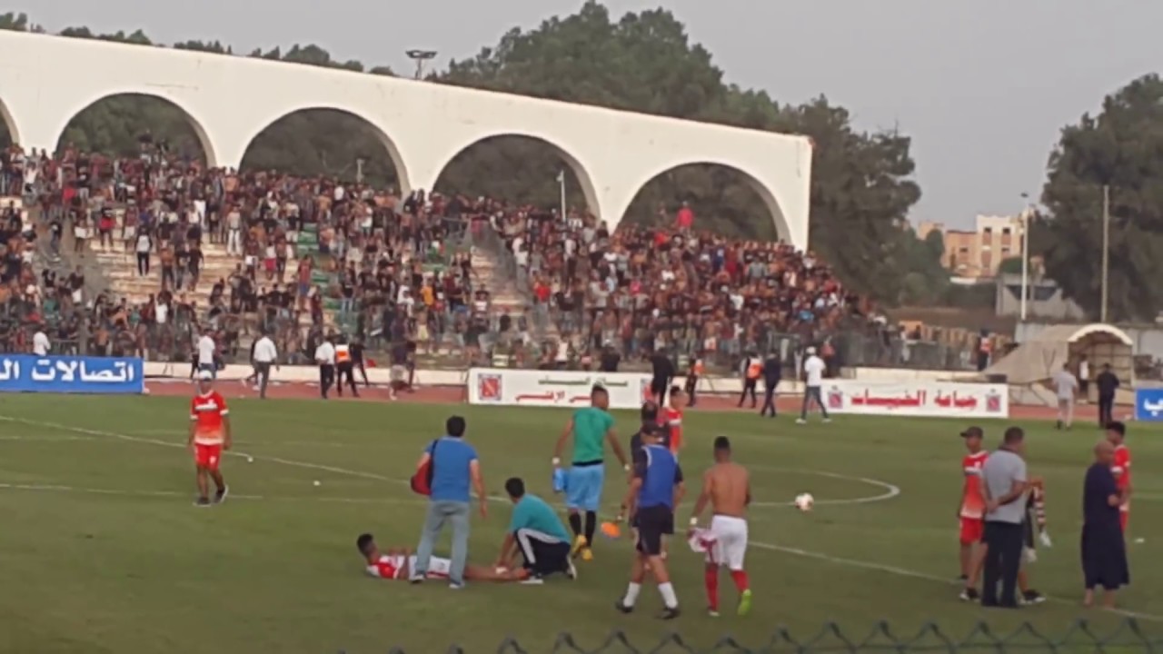 ردت فعل جماهير الجيش الملكي بعد الهزيمة امام اتحاد الخميسات