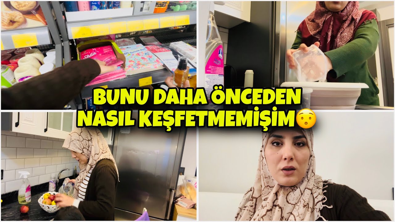 BİMDEN ACİL ALIN SÜPER BİŞE-YENİ BİR TATLI TARİFİ-GECE TEMİZLİĞİ🤗