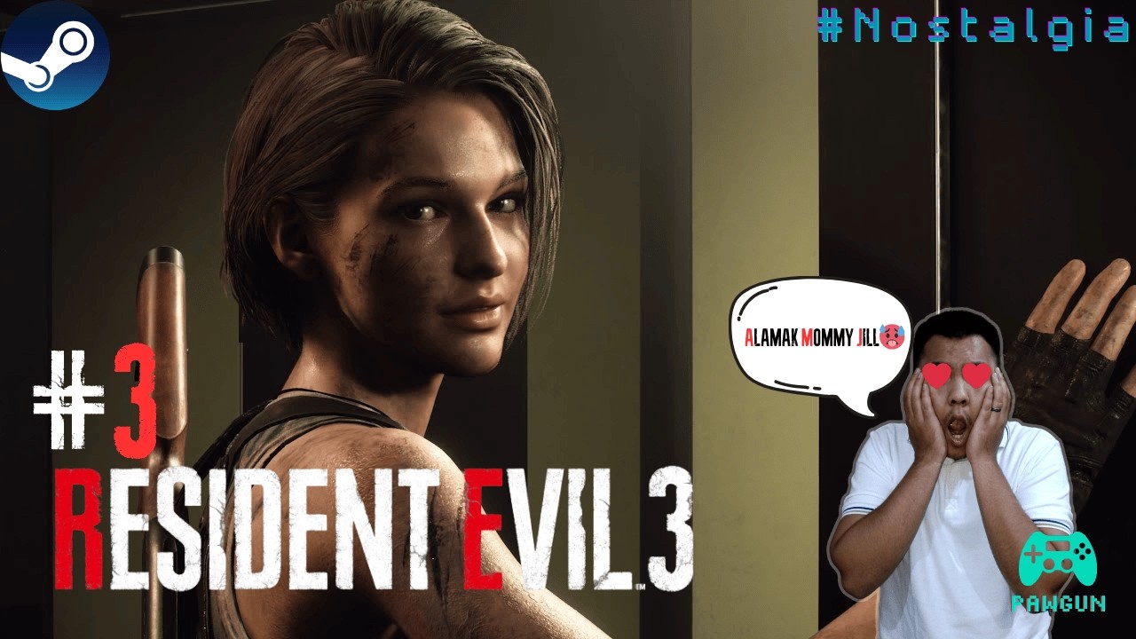 LETSGO KEMBALI DI JAM NGABUBURIT DI TEMENI MYKISAH JILL VALENTINE | RESIDENT EVIL 3 #3