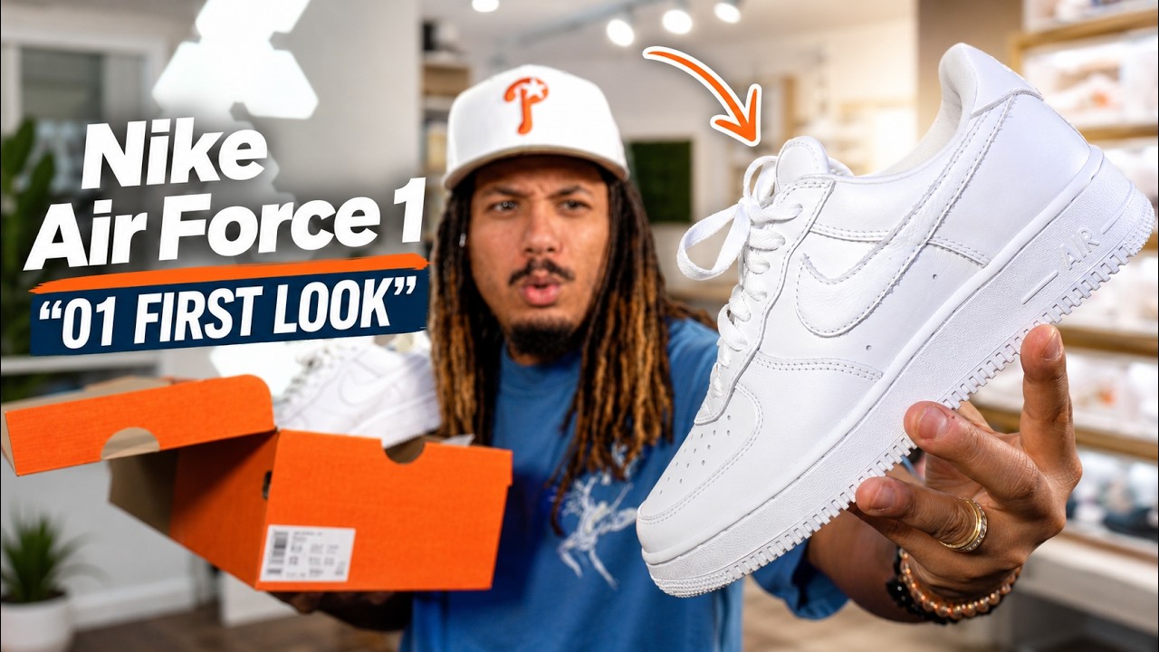 ПЕРВЫЙ ВЗГЛЯД! Nike наконец-то исправили Air Force 1 01-го года&hellip; Но есть одна проблема