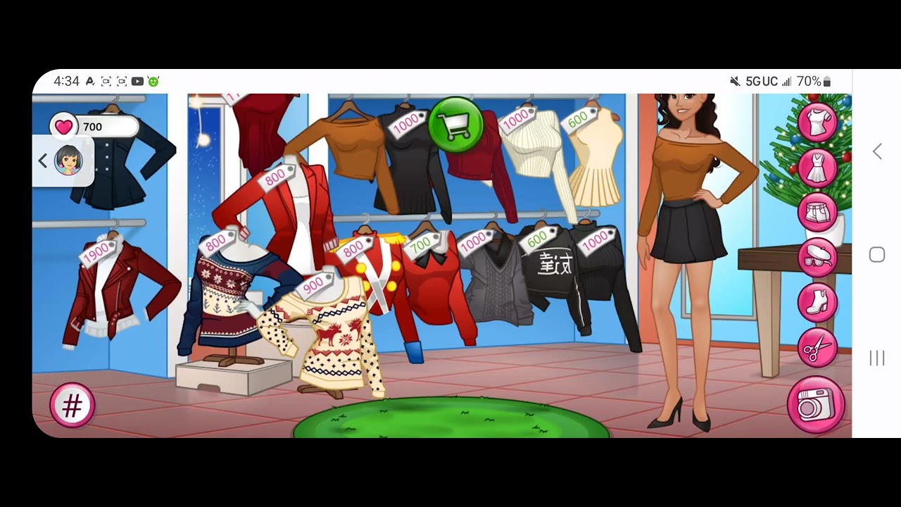 Instagirls Christmas Dress Up