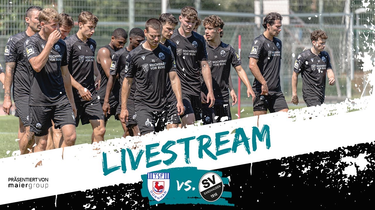 🔴 RE-LIVE | TSF Dornhan - SV Sandhausen
