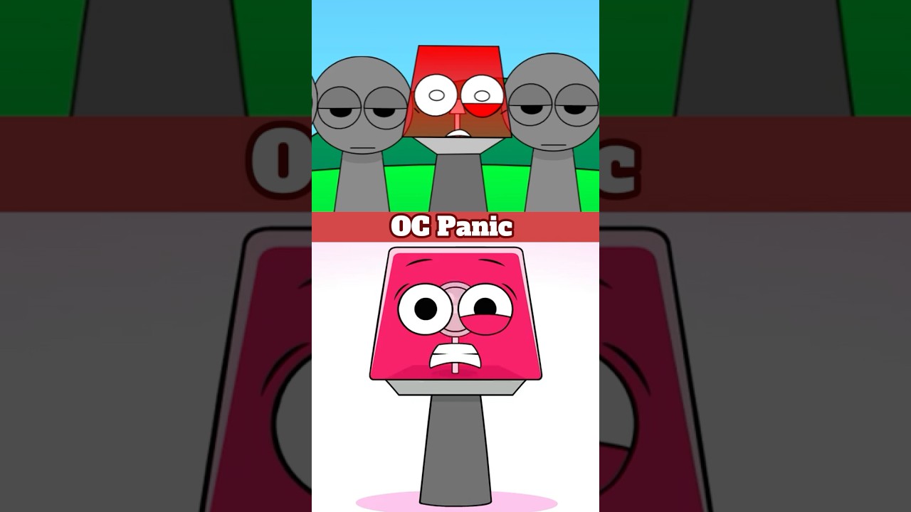 Incredibox Sprunki: Pyramixed VS  OC Panic!