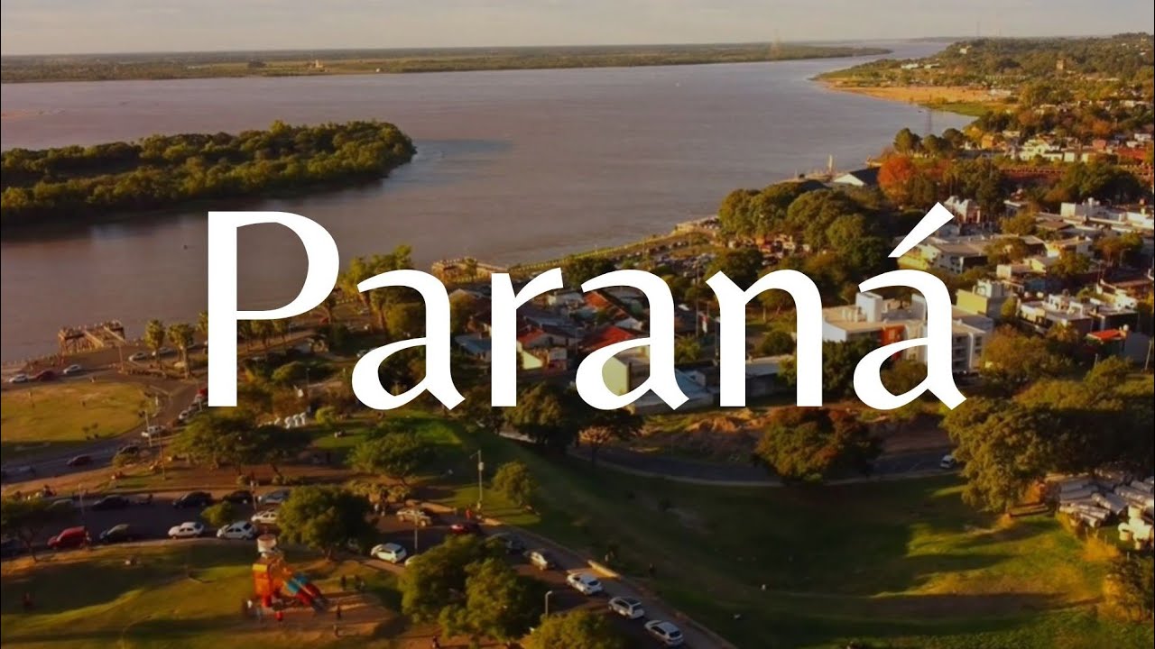 【4K】DRONE Te invito a Conocer PARANA desde el Aire. La Capital de ENTRE RIOS