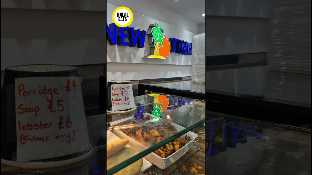 Where to Buy Caribbean Halal Food in South London - NEW TINGS (Acre Lane)