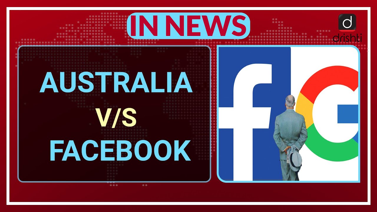 AUSTRALIA V/S FACEBOOK - IN NEWS