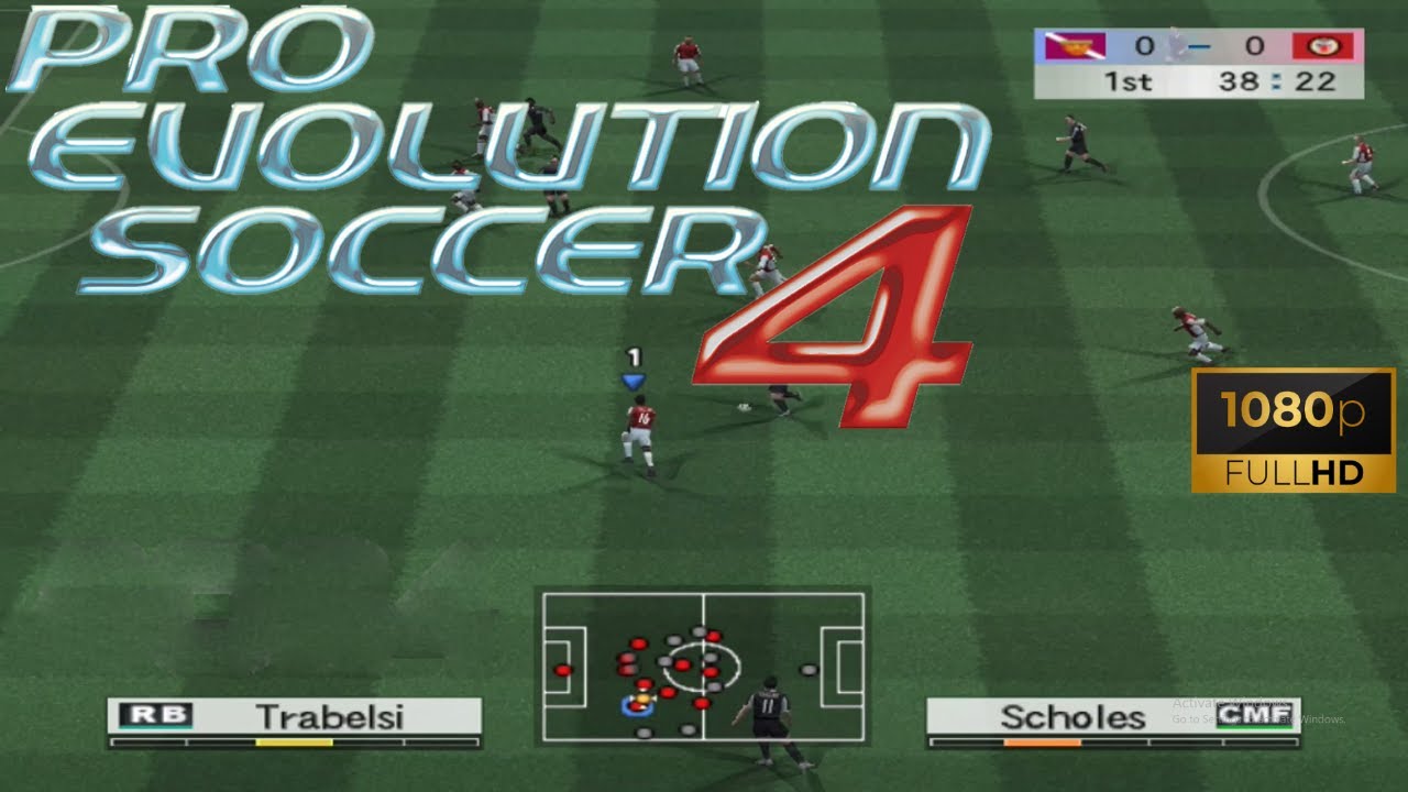 Pro Evolution Soccer 4 (2004) - Gameplay (PC/Win 10) [1080p60FPS]