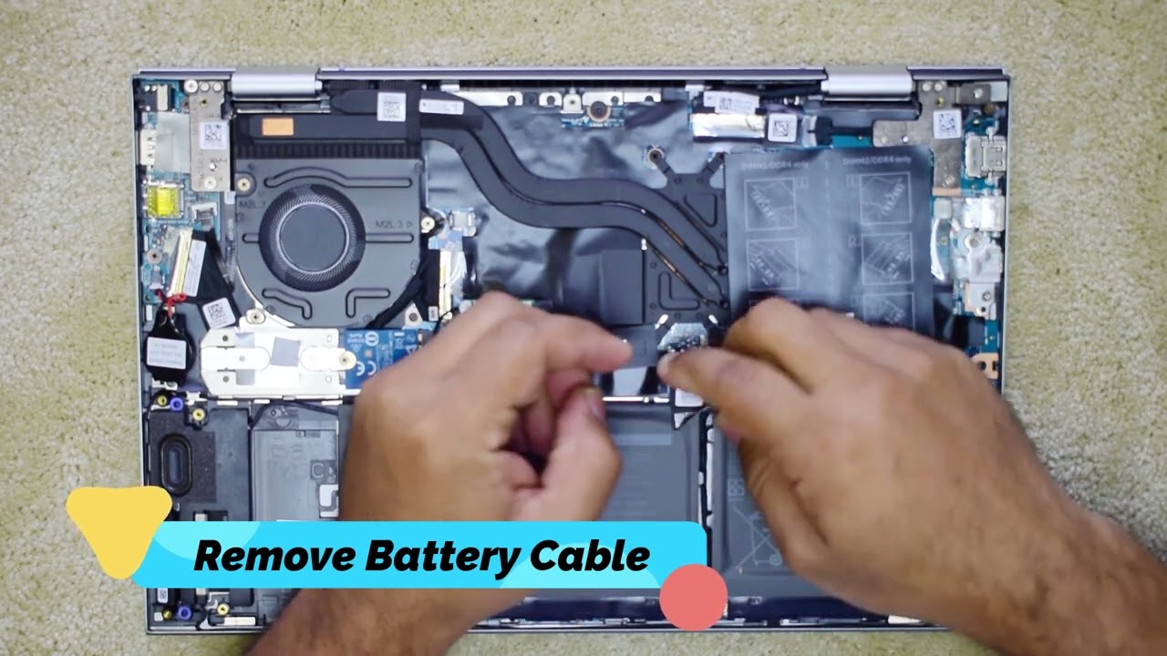 🛠️ Dell Inspiron 5410 x360 Touchscreen Laptop Disassembly & Upgrade Options