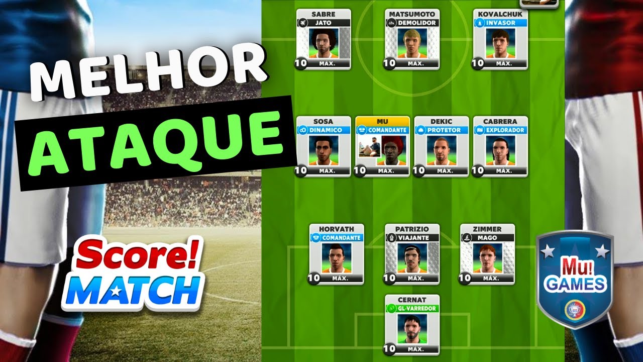 Score! Match! I 343 a Formação MAIS OFENSIVA no Score Match I Arena 10+ I Nova Atualização