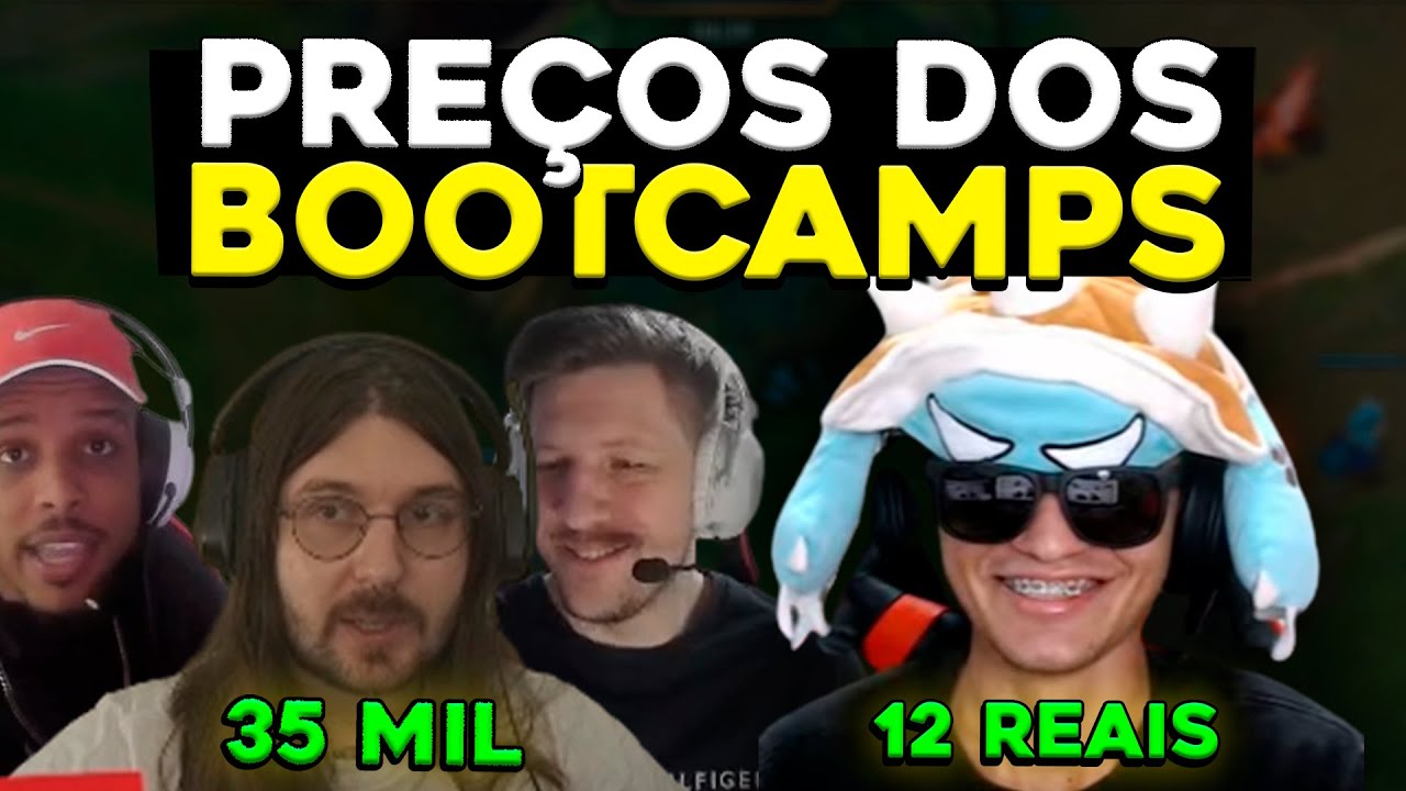 BOOTCAMP NA COREIA DE 40 MIL VS 12 REAIS, GORDOX SAINDO DO FERRO - RENECRODILO LEAGUE OF LEGENDS