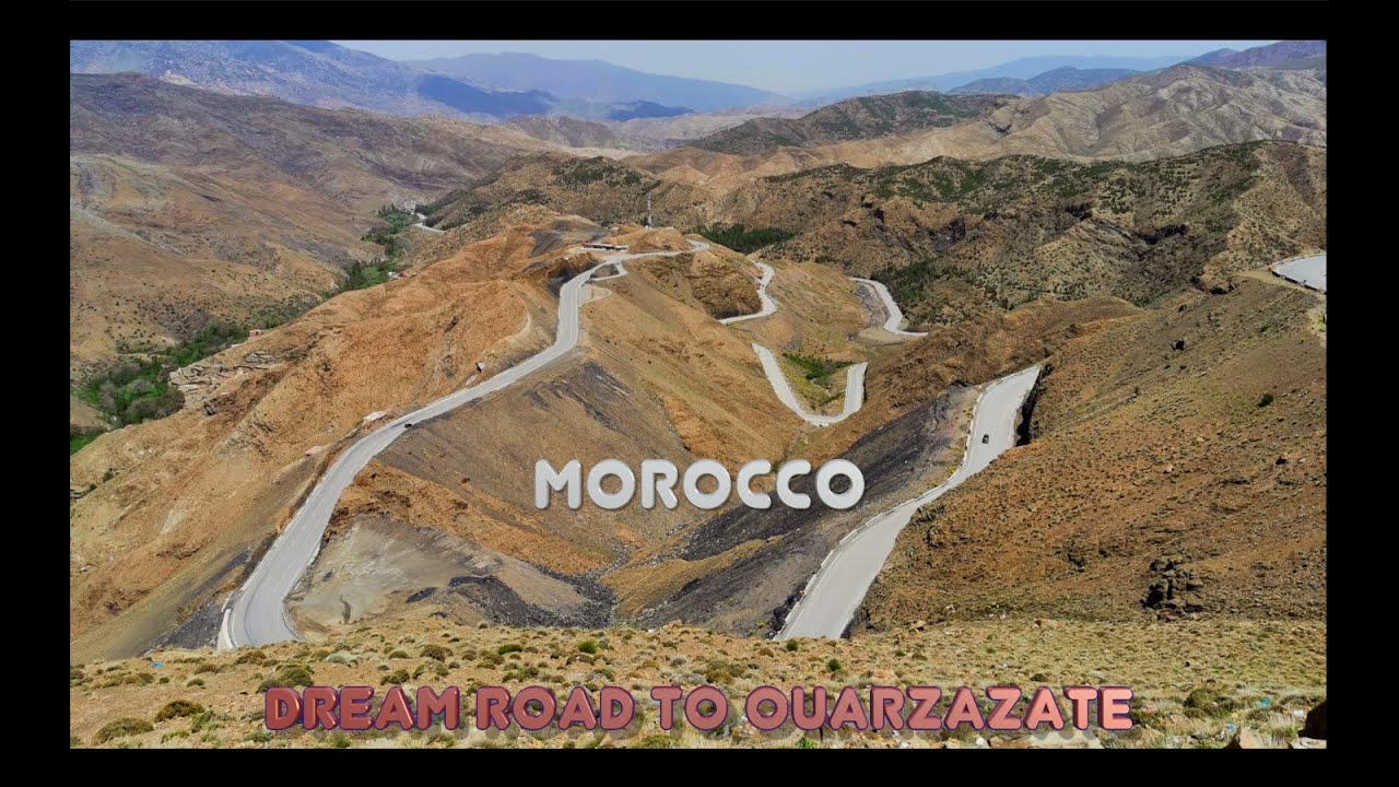 Morocco motorcycle dream road to Ouarzazate #091