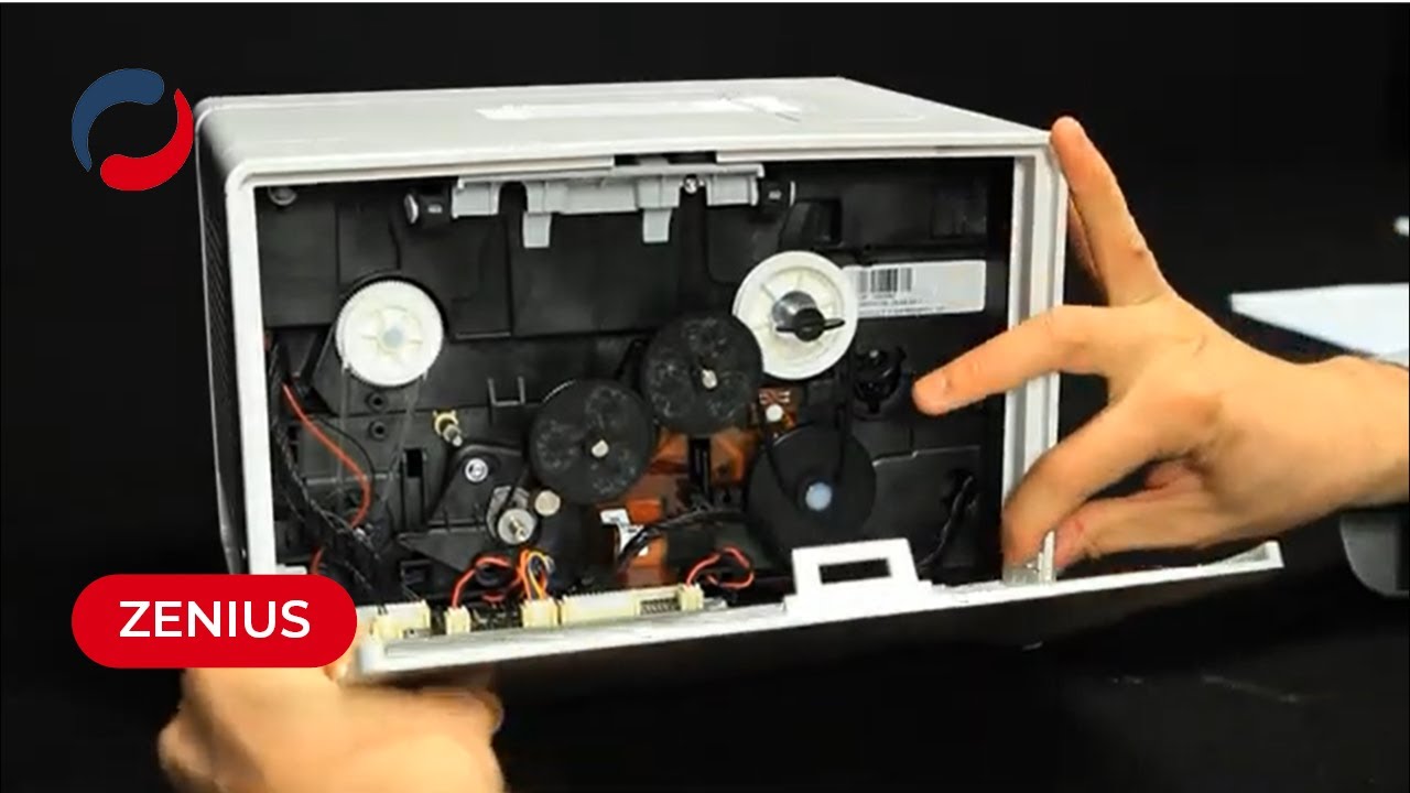 Evolis Zenius | Remove and replace the cover