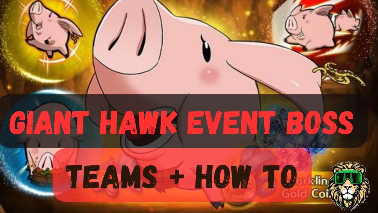 How to clear Giant Hawk Event Boss Battle-  Seven Deadly Sins : Grand Cross #7ds #7dsgrandcross