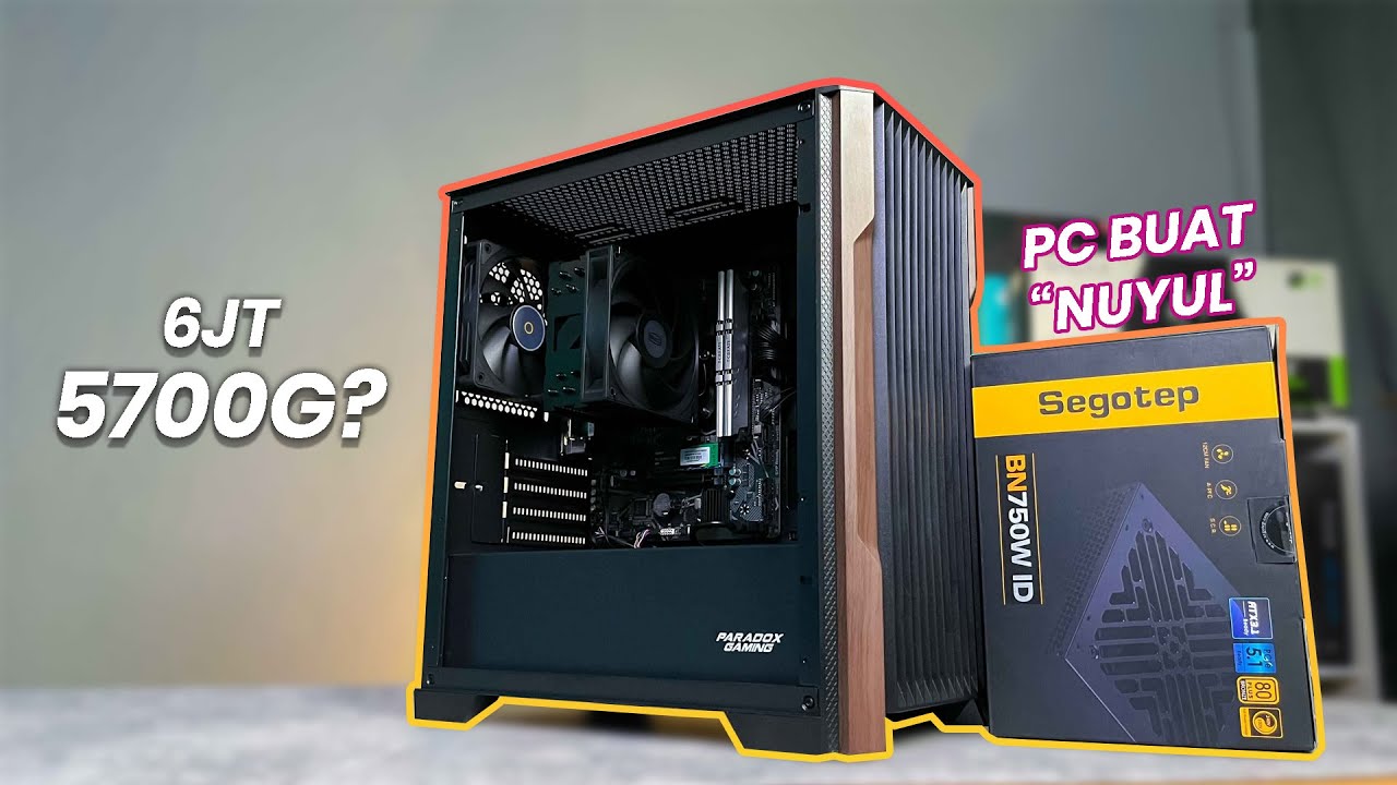 PC 6JT INI SIAP MULTITASKING, GAMING + IRIT DAYA ft SEGOTEP BN750ID