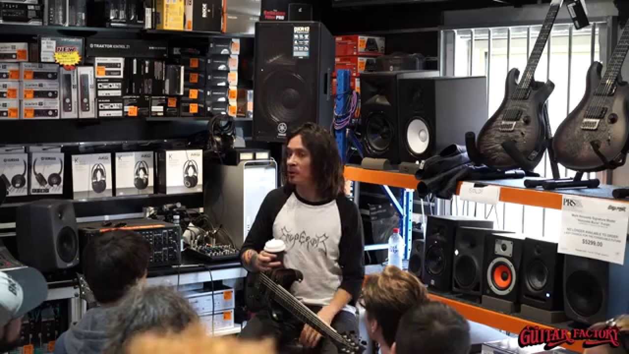 PRS Guitars | Mark Holcomb Clinic | Make Total Destroy