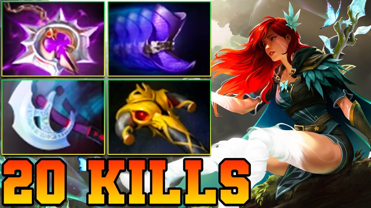20 Kills Windranger !! Windranger Dota 2 Carry Mid Lane 7.39 Meta Pro Gameplay Build Guide