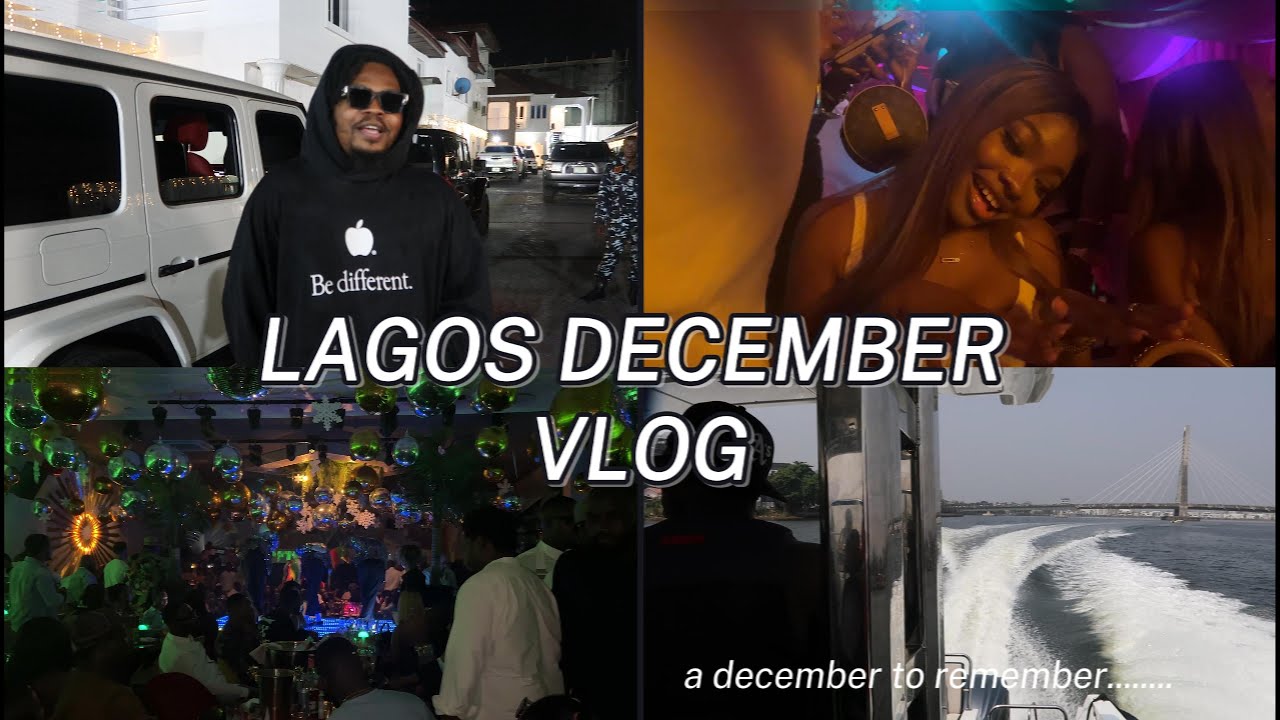 VLOG: DECEMBER IN LAGOS, NIGERIA | RESTAURANTS + NIGHTLIFE + CONCERT + BEACH DAYS | TENIOLA ELEGUSHI
