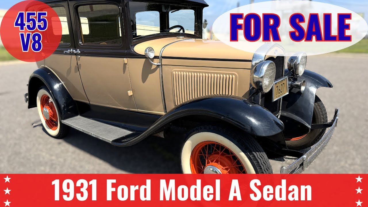 1931 Ford Model A Sedan ** FOR SALE ** $11,480 *    #usa #ford #classiccar