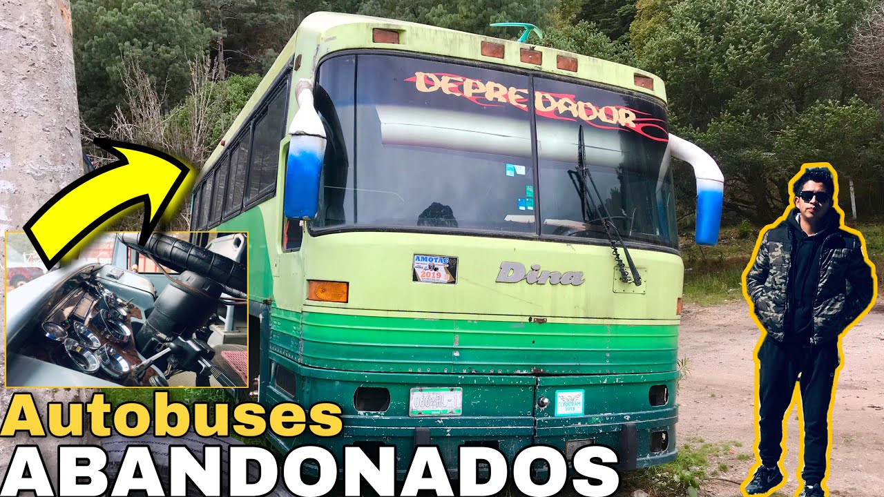 Autobuses ABANDONADOS 🚌 ll Exploración URBANA 