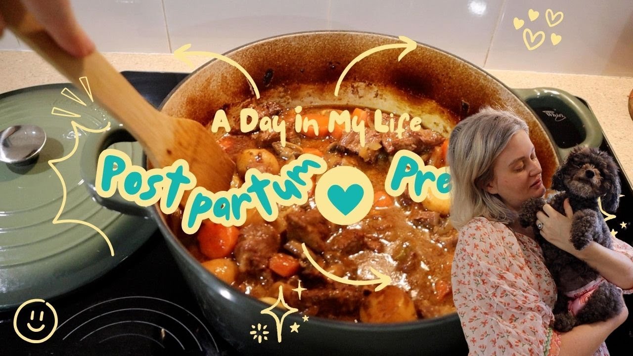 Postpartum Prep: Pregnancy Diaries 3rd trimester Food Prep, Nest with me