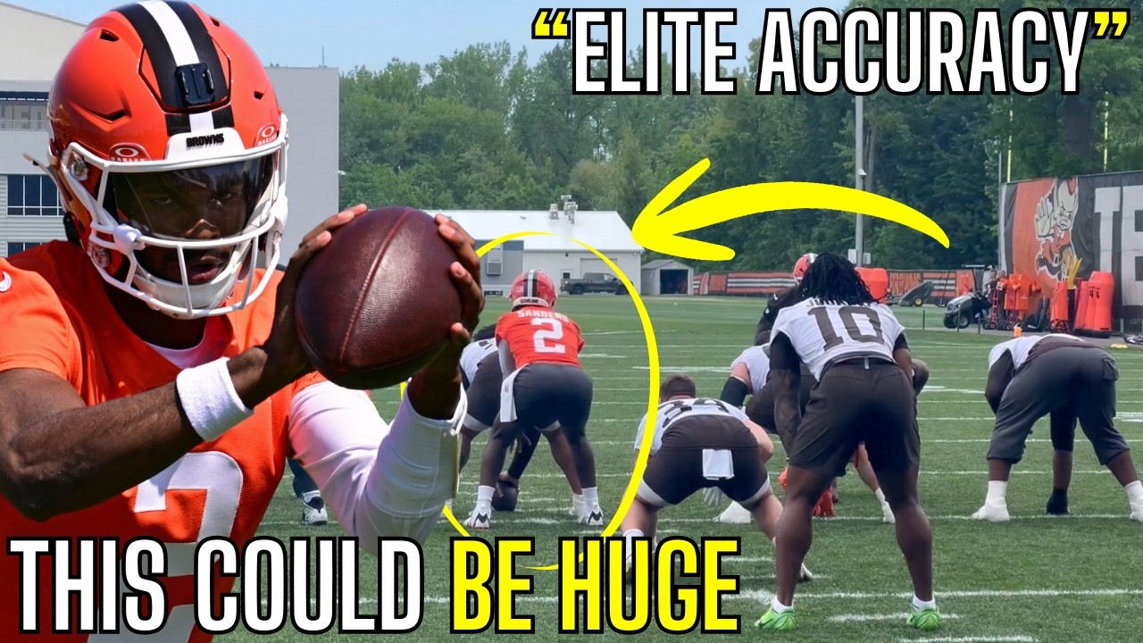 NO ONE Realizes What Shedeur Sanders Is DOING During Browns OTAs...