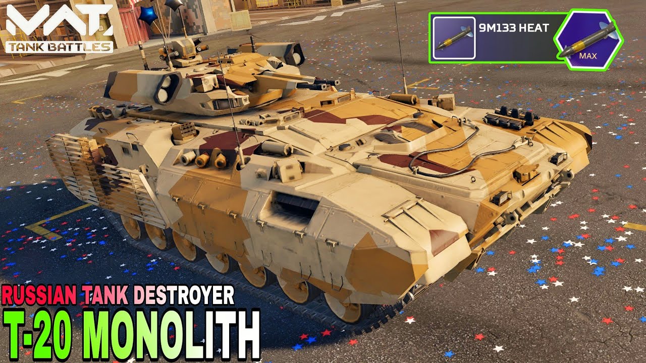 T-20 MONOLITH Decent Tank But Not Satisfied - MWT : TANK BATTLES