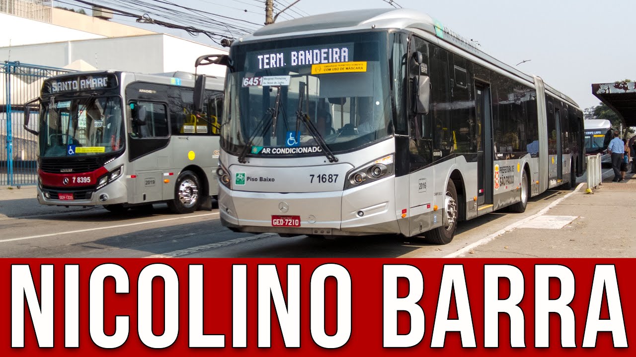 Parada Nicolino Barra (Estrada de Itapecerica) - Movimentação de Ônibus #556