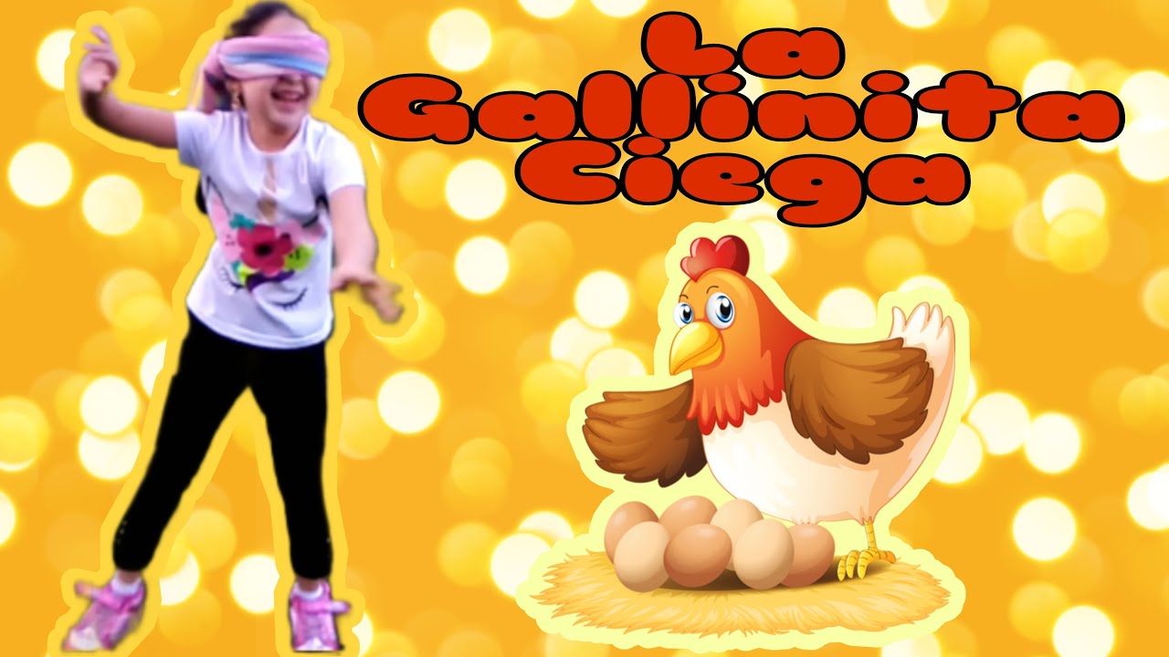 Como se Juega a la Gallinita Ciega - Juego Tradicional para Niños - Juego en Familia