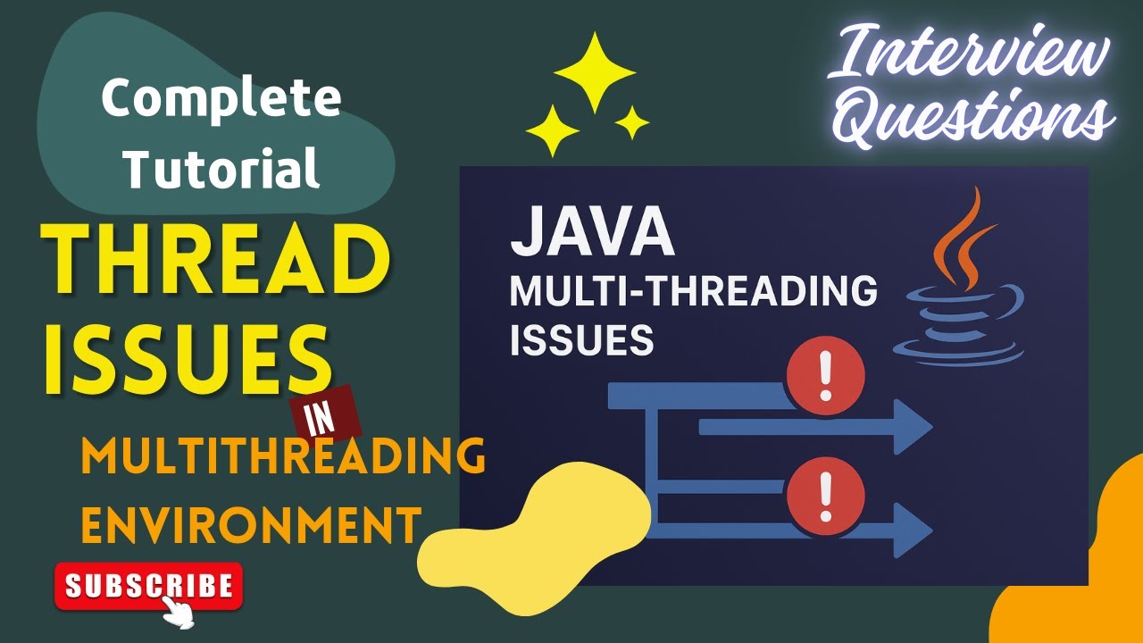 Thread Issues in Multithreading | JAVA INTERVIEW QUESTIONS | HINDI