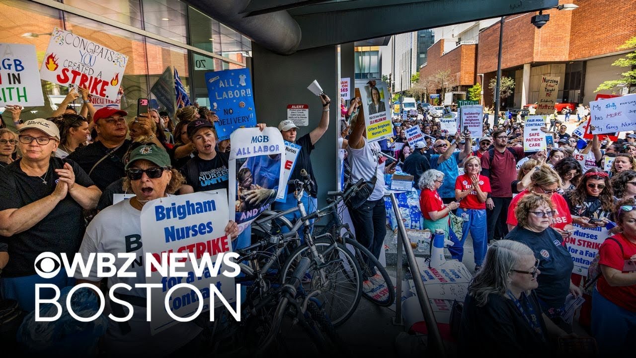 Boston nurses strike, lockout set to end at Brigham and Women's Hospital