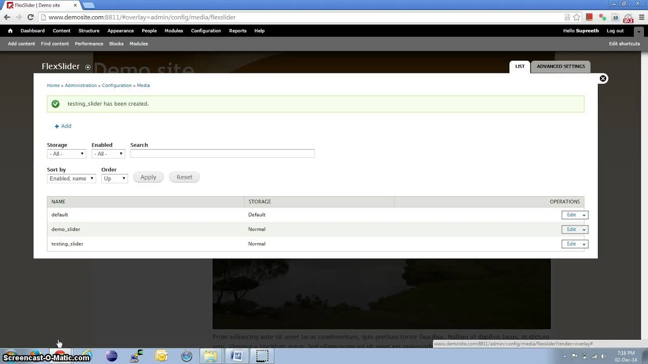 Setup Flexslider in drupal