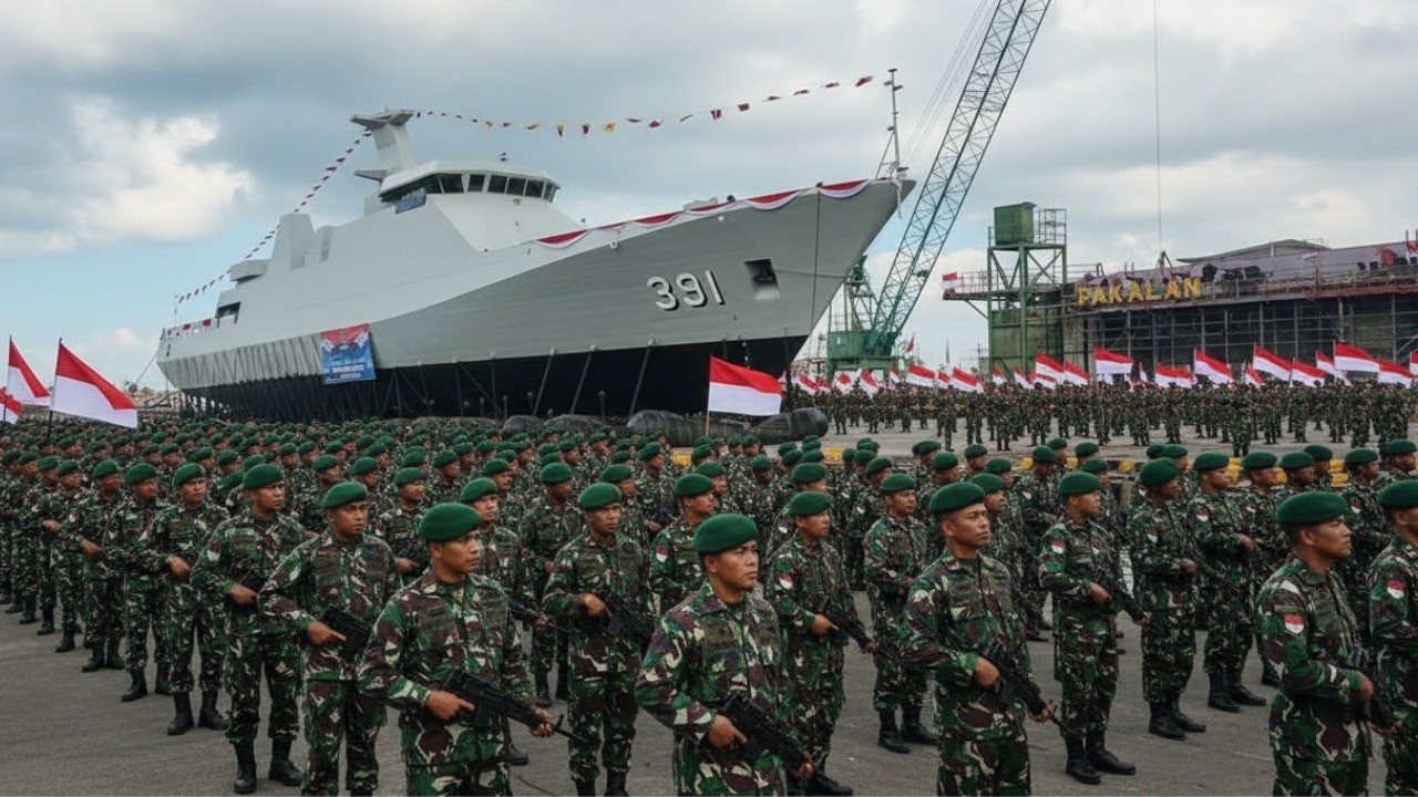 Malaysia Waspada! KRI Raja Haji Fisabilillah 391 Predator Laut Mematikan Yang Dimiliki Indonesia