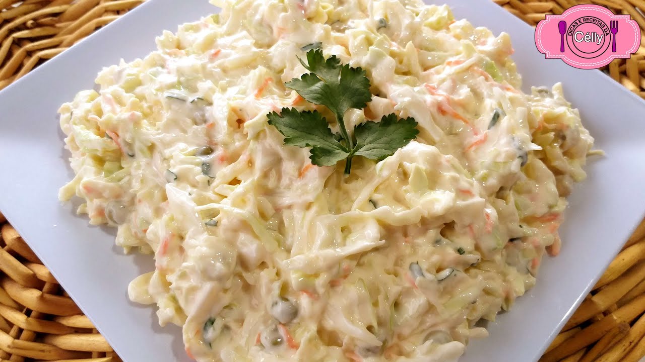 SALADA DE REPOLHO CREMOSO