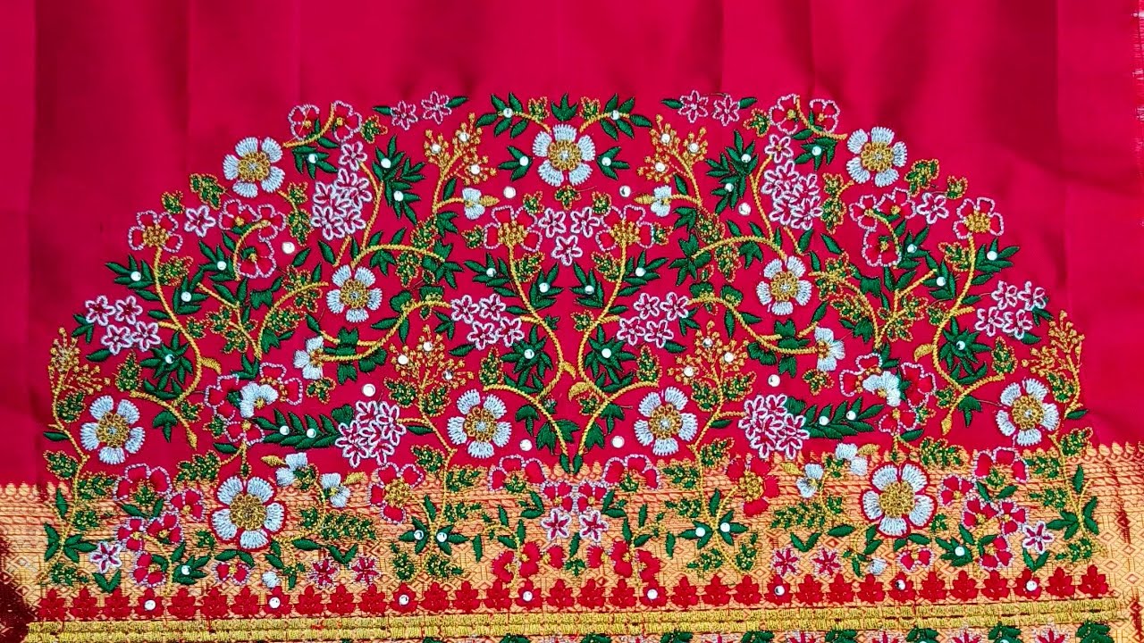 Bridal embroidery Blouse #sutrini #embroidery #bridalwear #onlineshopping 