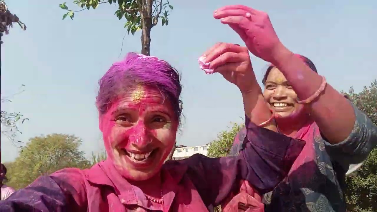 Happy# Holi #vlog #