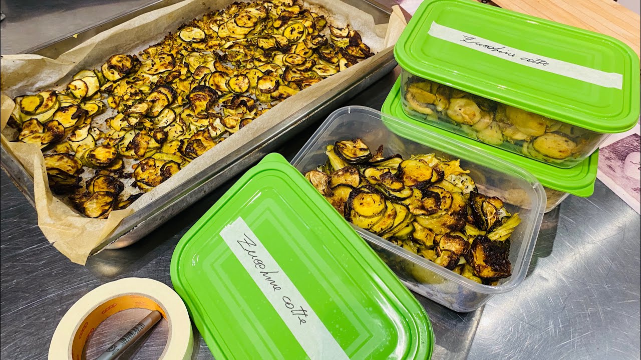 Come conservare le zucchine con poco lavoro, e ancora più buone￼