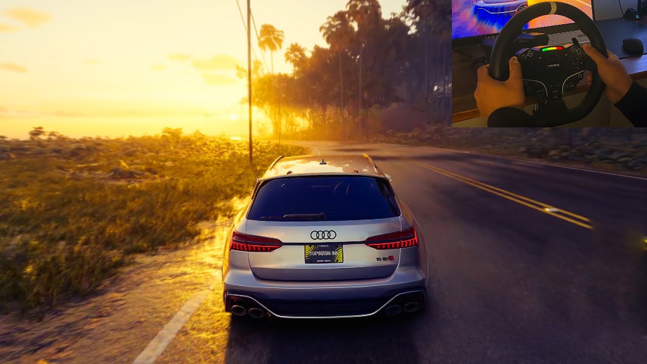 Crew Motorfest - BEST Looking AUDI RS6 | MOZA R5 Gameplay