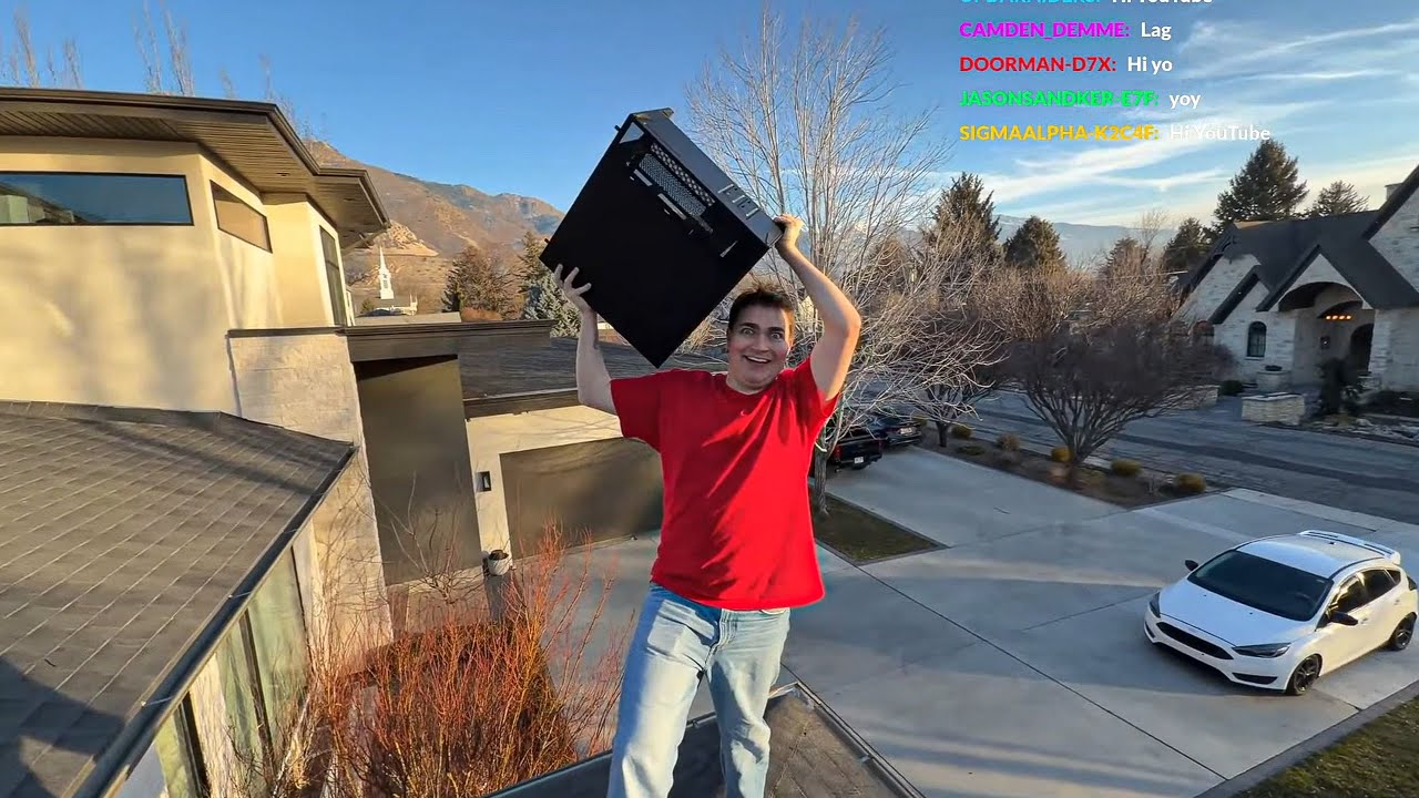 DESTROYING MY BROTHER'S SETUP