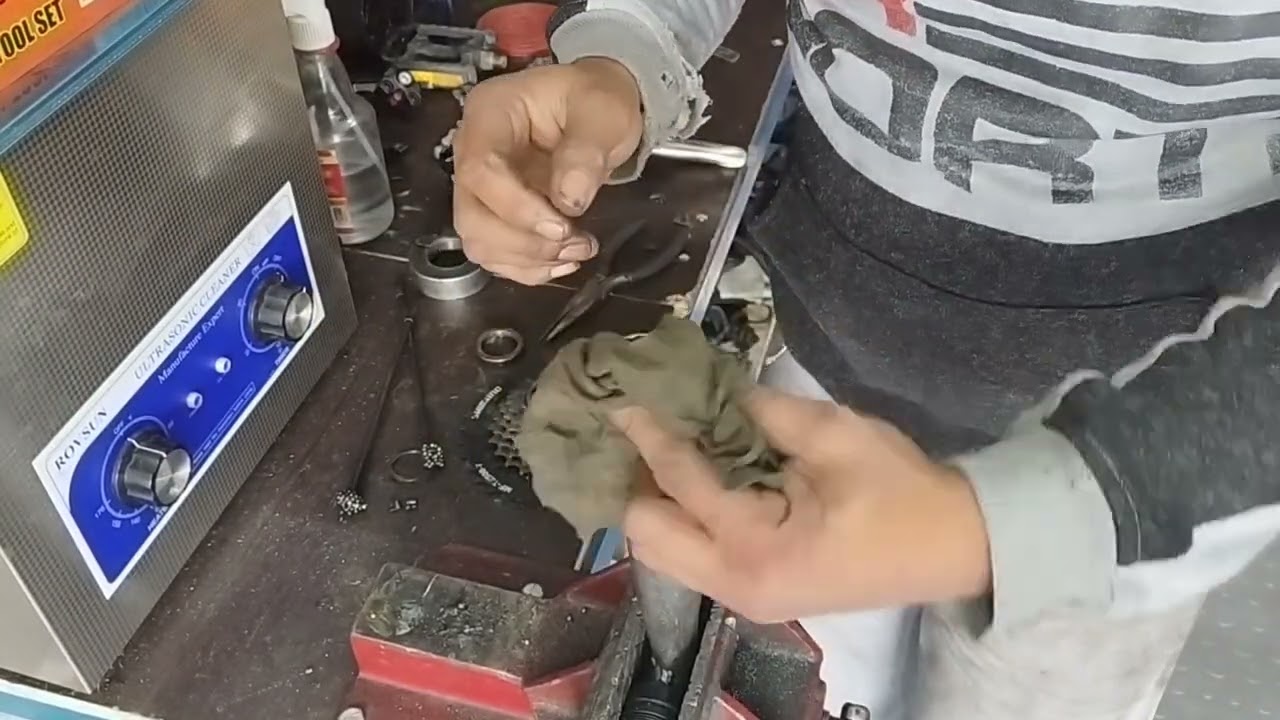 mantenimiento de piñoneria o rueda libre Shimano 7v