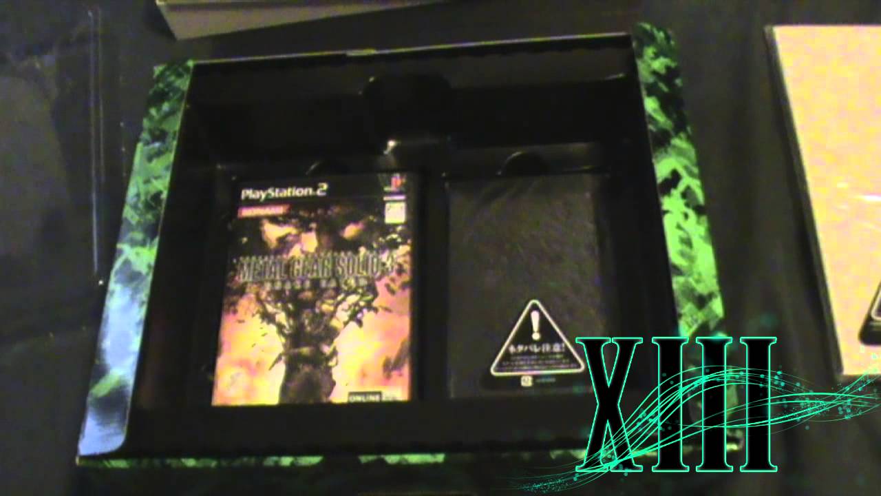 Metal Gear Solid 3 - Snake Eater - Premium Package - Unboxing ITA