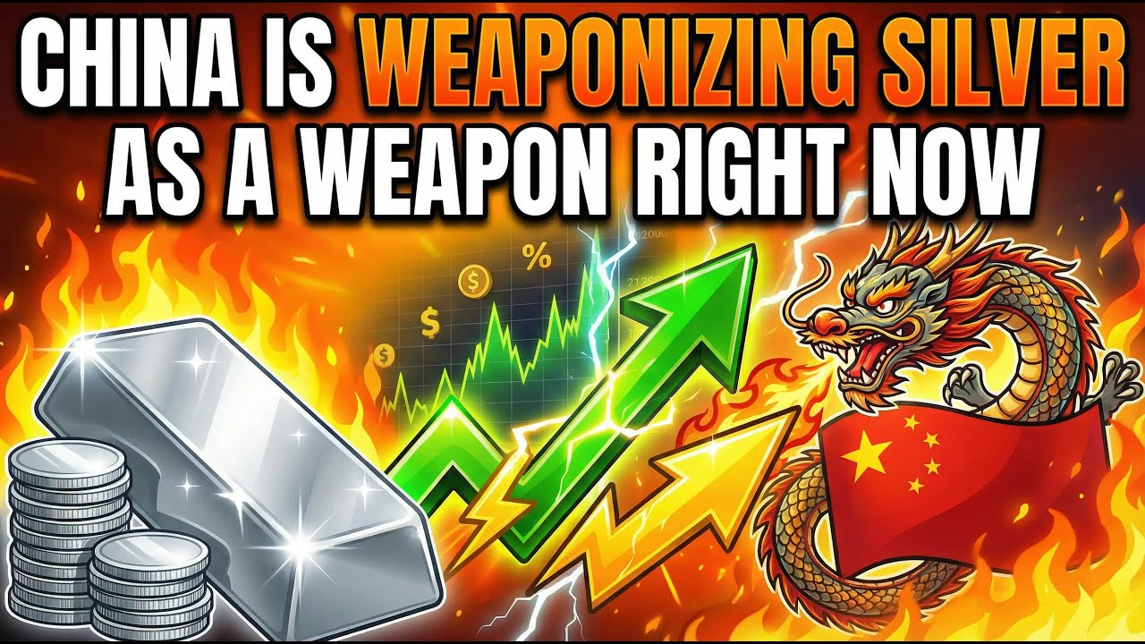 China is weaponizing silver as a weapon right now