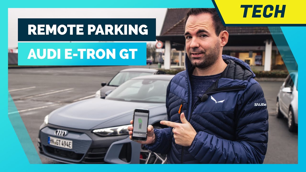 Audi Remote Park Assistent Plus im e-tron GT im Test: Einparken per Smartphone / Parkpaket Plus