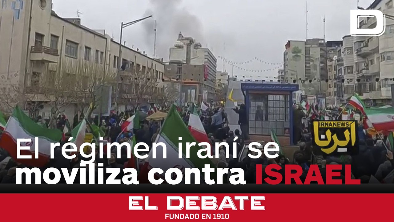 La cúpula del régimen iraní se moviliza contra Israel en una marcha marcada por otro ataque