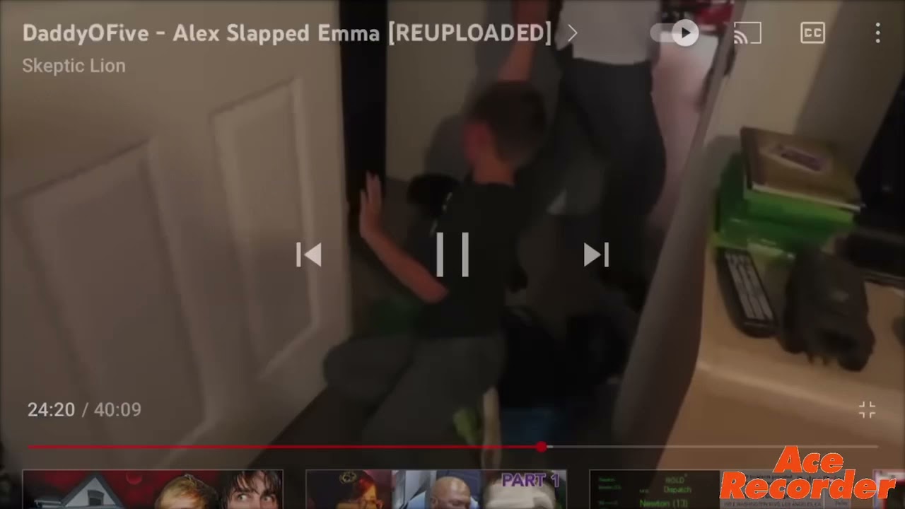 (Daddyofive) Jake drags Alex outside
