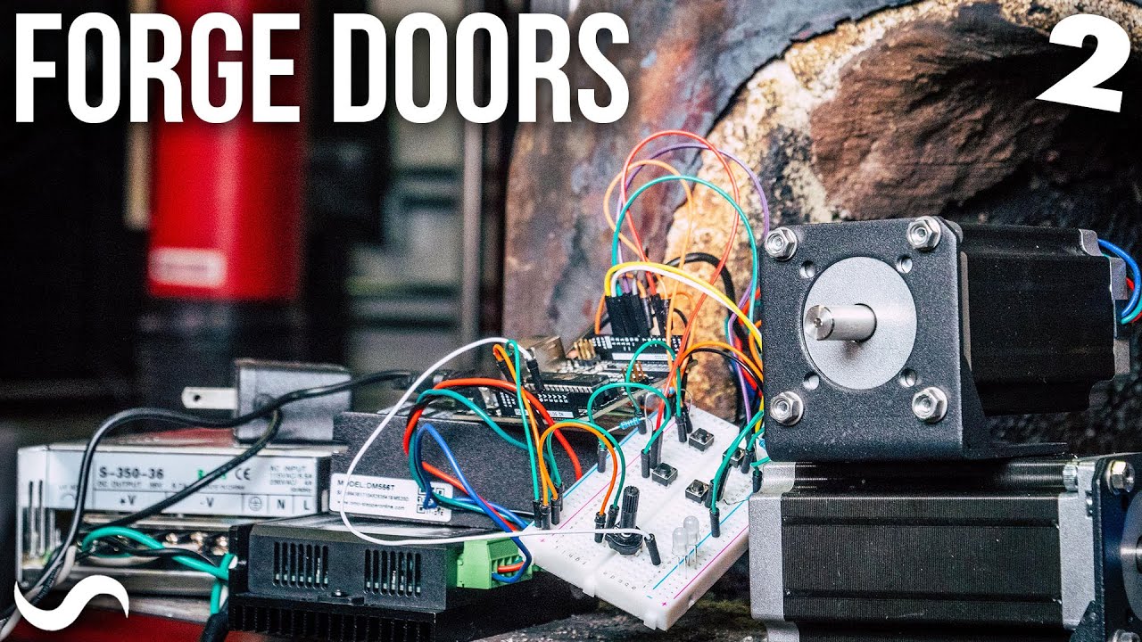 MAKING FORGE DOORS!!! Part 2