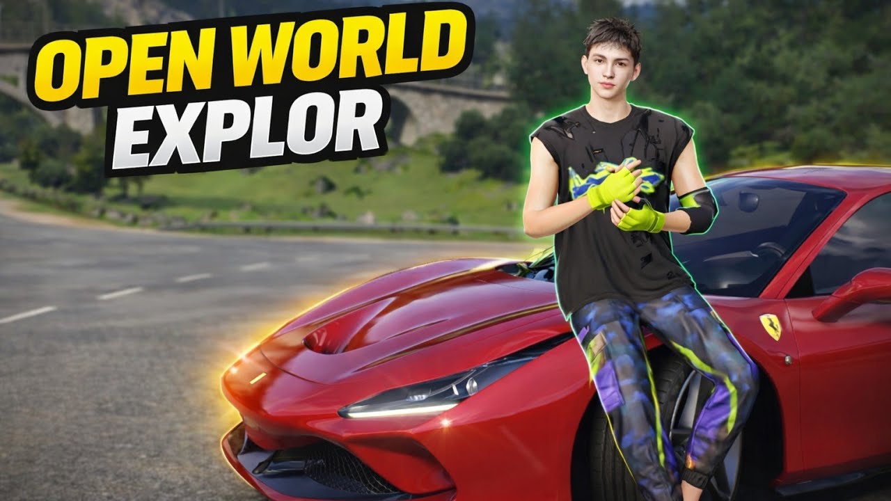 Rasing master explore open world map 😱open world map in rasing master | car game pc level car game