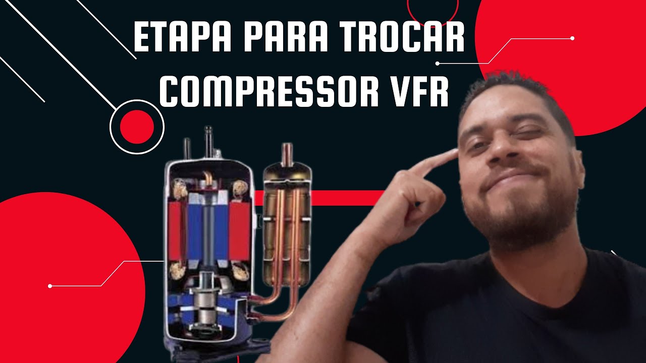 Trocando um compressor VRF - TVR da TRANE